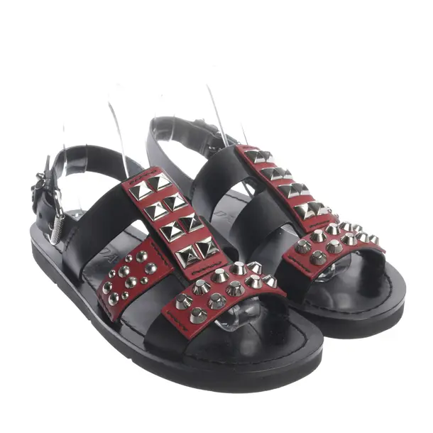 Sandalen, in Schwarz, Prada