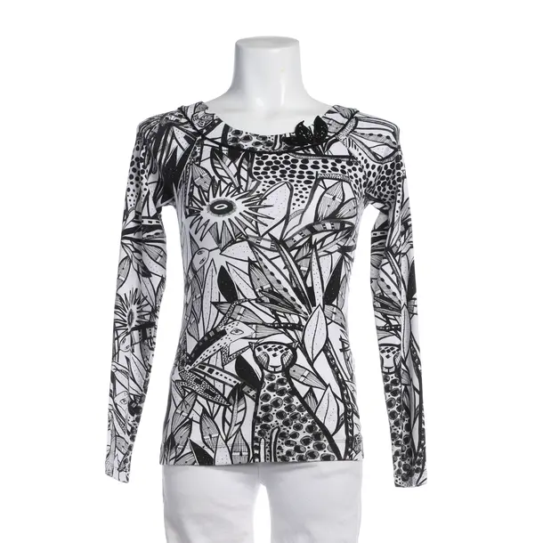 Longsleeve in Schwarz, Baumwolle, Marc Cain