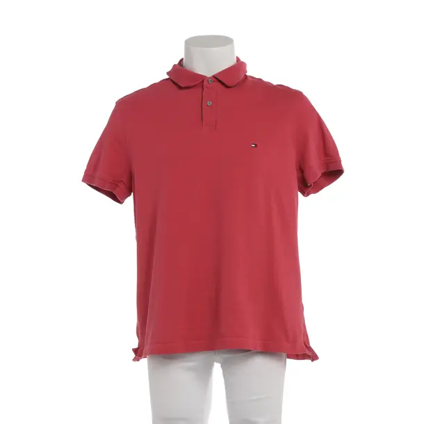 Polo Shirt in Red, Cotton, Tommy Hilfiger