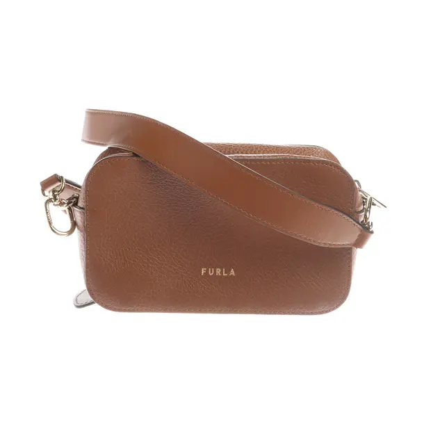 Shoulder Bag, in Brown, Leather, Furla