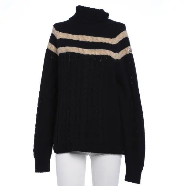 Pullover, in Navy, Kaschmir, Moncler
