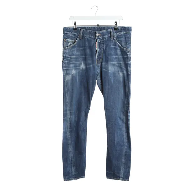 Jeans Straight Fit in Blau, Baumwolle, Dsquared
