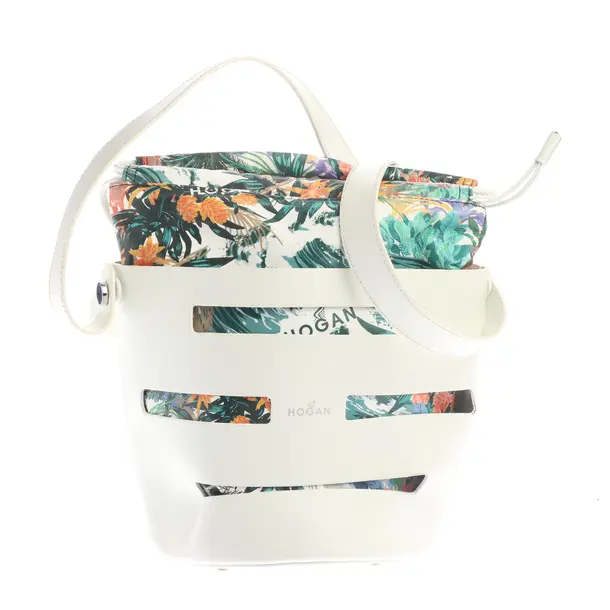 Shoulder Bag in Multicolored, Leather, Hogan