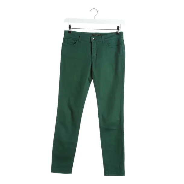 Pants in Green, Cotton, Dolce & Gabbana