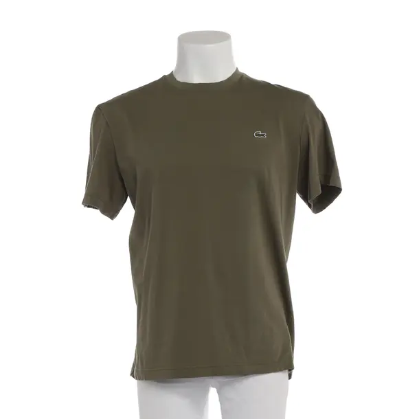 Maglietta, in Verde oliva, Cotone, Lacoste