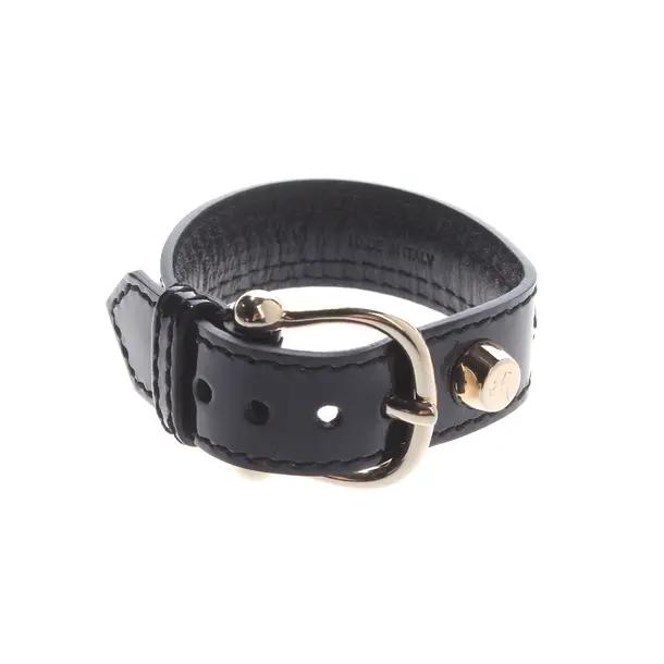 Bracelet in Black, Leather, Burberry
