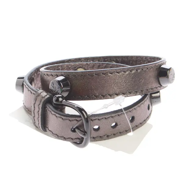 Armband in Braun, Leder, Burberry