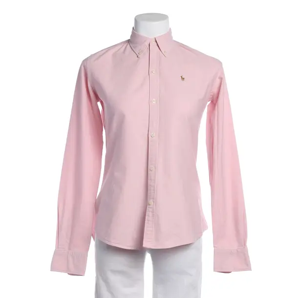 Bluse in Rosa, Baumwolle, Lauren Ralph Lauren