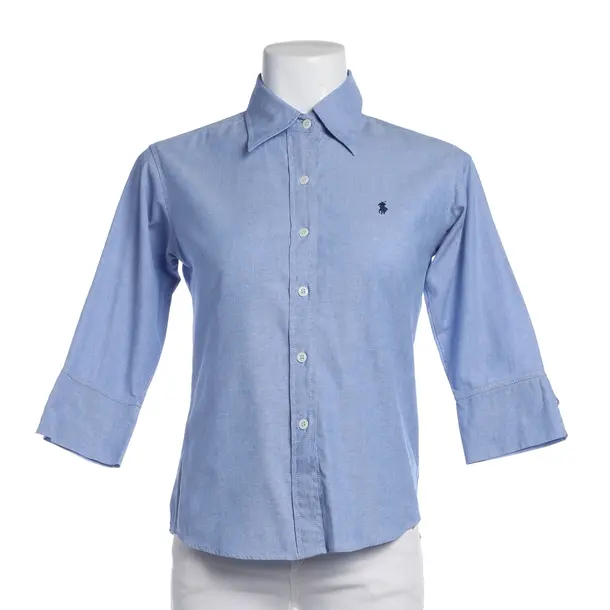 Blouse in Blue, Cotton, Polo Ralph Lauren