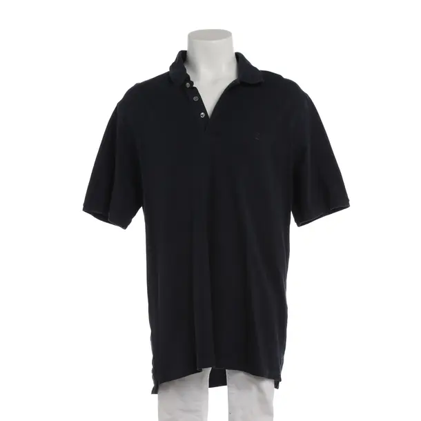Polo Shirt in Blue, Cotton, Closed