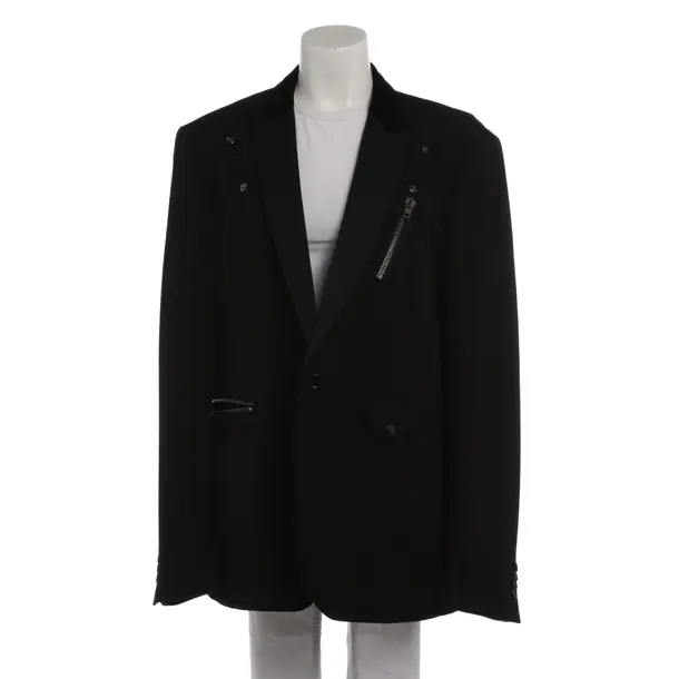 Sakko in Schwarz, Wolle, Moschino