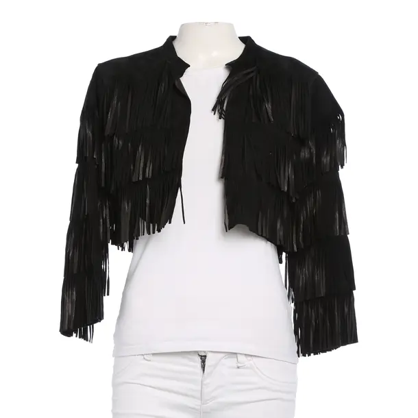 Lederjacke in Schwarz, Leder, Dorothee Schumacher