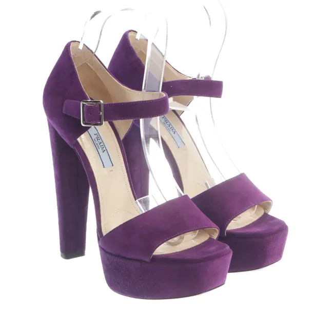 Sandaletten in Lila, , Prada