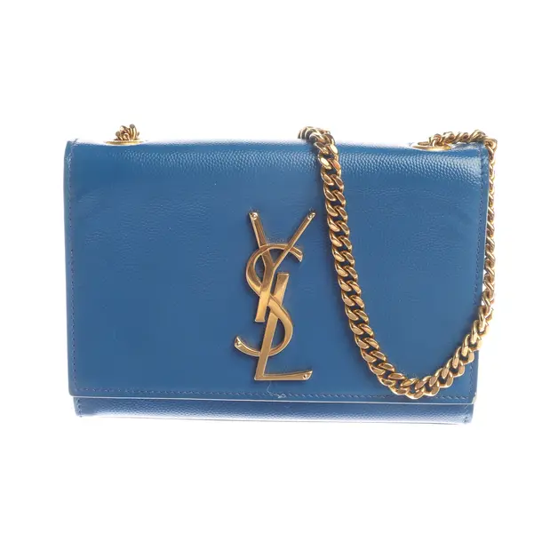 Abendtasche in Blau, Leder, Saint Laurent