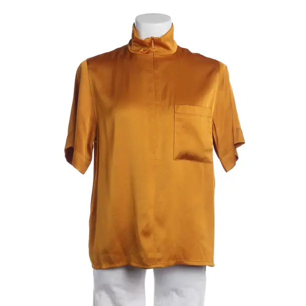 Bluse in Metallic, Viskose, Closed