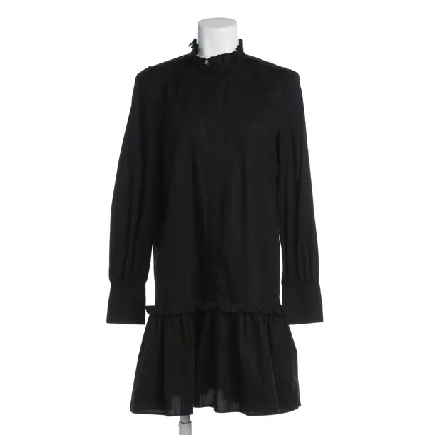 Kleid in Schwarz, Baumwolle, Dondup