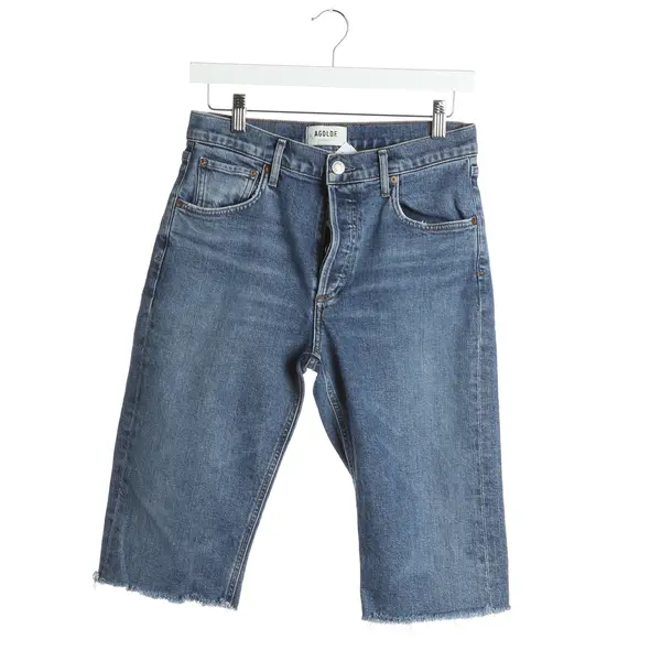 Bermuda Shorts in Blue, Cotton, Agolde