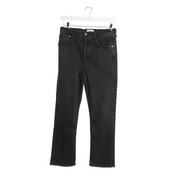 Straight Fit Jeans, in Black, Cotton, Agolde