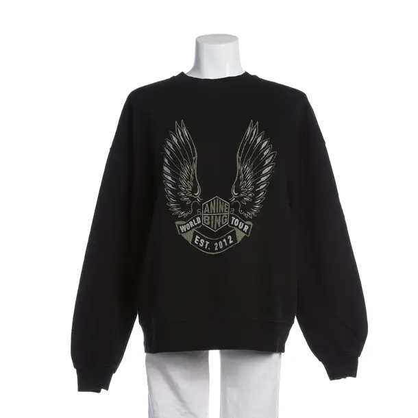 Sweatshirt in Black, Cotton, Anine Bing
