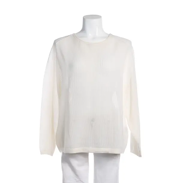 Jumper in White, Wool, Dorothee Schumacher