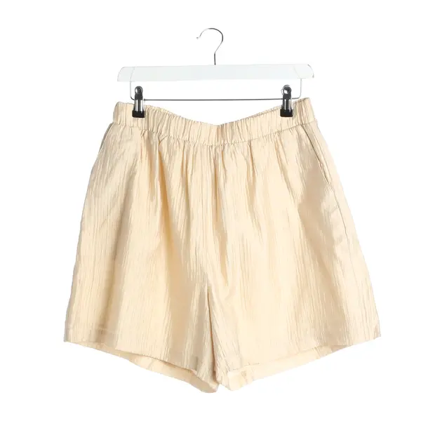 Shorts in White, Silk, Anine Bing