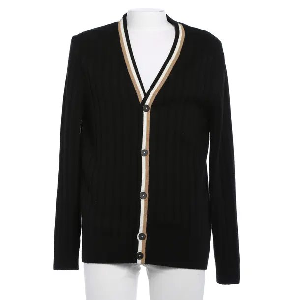 Strickjacke in Schwarz, Polyimid, Hugo Boss Black Label