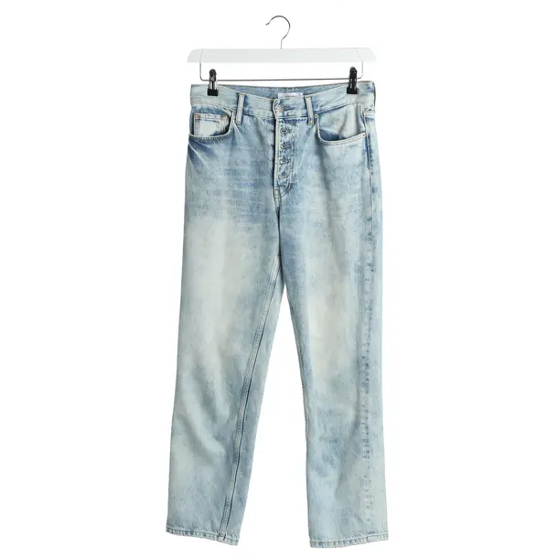 Straight Fit Jeans in Blue, Cotton, Anine Bing