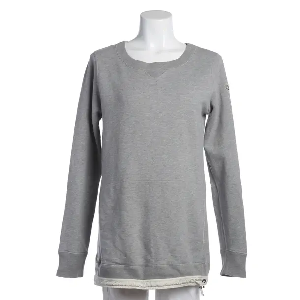 Sweatshirt in Grau, Baumwolle, Moncler