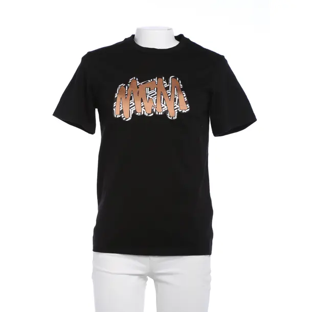 T-Shirt in Black, Cotton, MCM