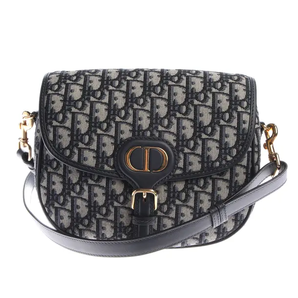 Shoulder Bag, in Beige, Cotton, Dior