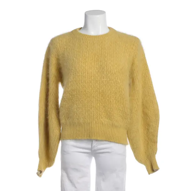 Jumper in Yellow, Wool, Roberto Collina