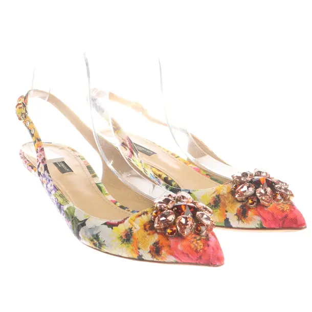 Slingbacks in Mehrfarbig, , Dolce & Gabbana