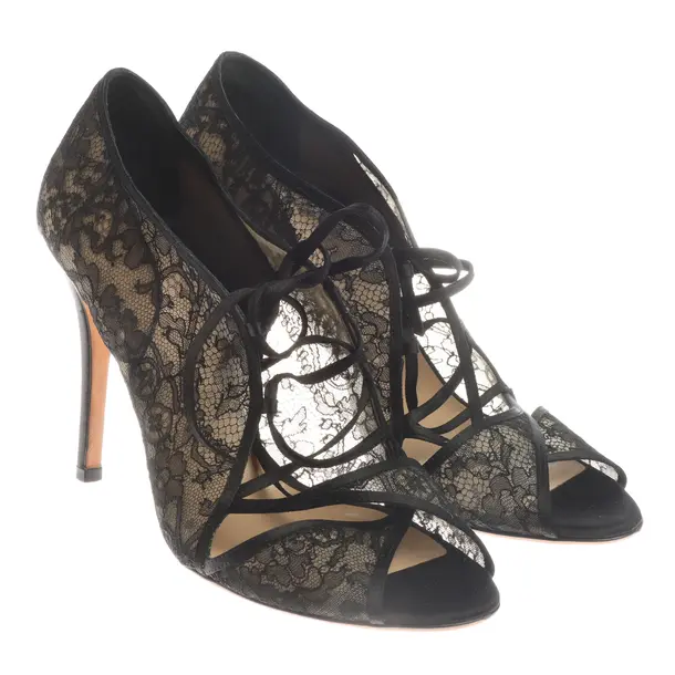 Peep Toes in Black, , Valentino