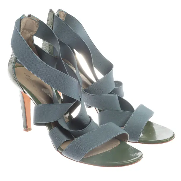 Sandaletten in Blau, , Sergio Rossi