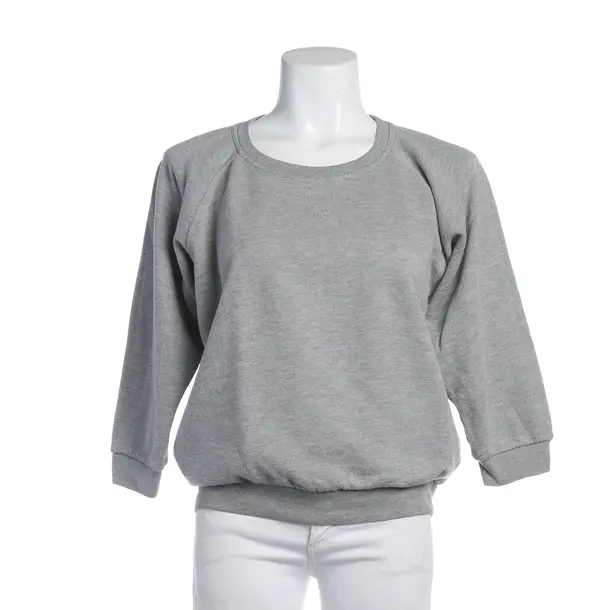 Sweatshirt in Gray, Cotton, Closed