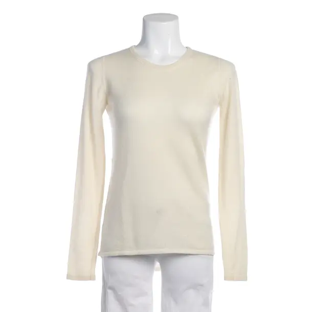Jumper in White, Cashmere, Delicatelove