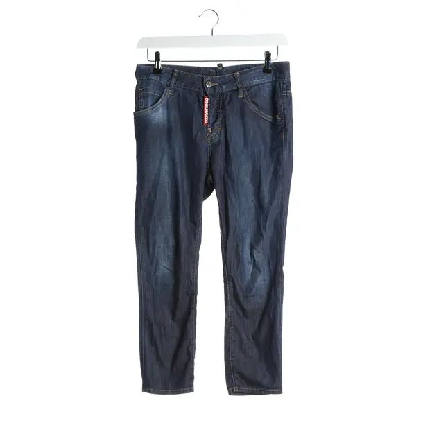 Straight Fit Jeans in Blue, Cotton, Dsquared