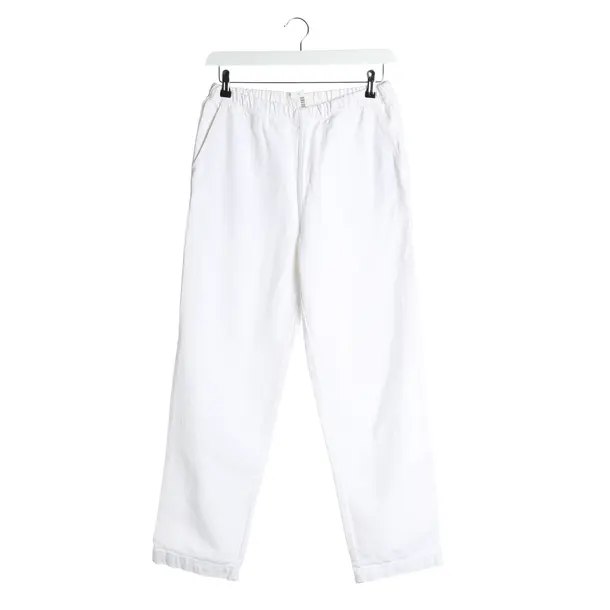 Pants in White, Cotton, American Vintage