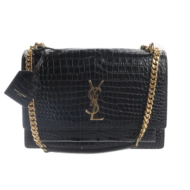 Borsa a cinture a tracolla, in Nero, Pelle, Saint Laurent