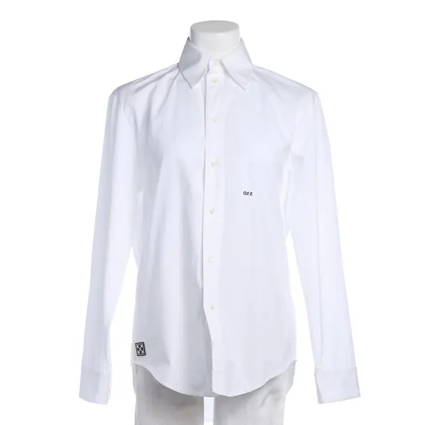 Blouse in White, Cotton, Off-White
