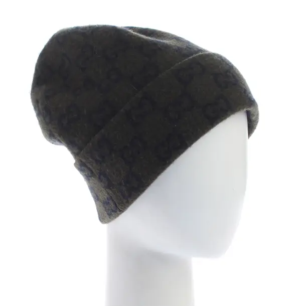 Beanie in Green, Wool, Gucci