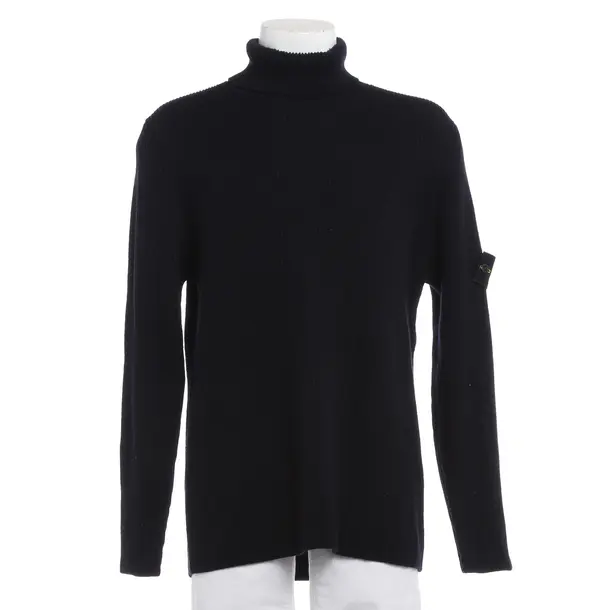 Pullover, in Navy, Wolle, Stone Island