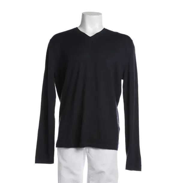 Pullover in Blau, Wolle, Falke