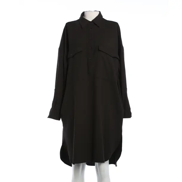 Abito, in Marrone scuro, Cotone, Chiuso