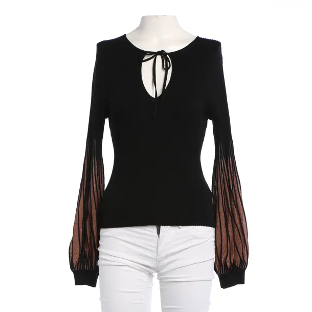 Pullover in Schwarz, Viskose, Ulla Johnson