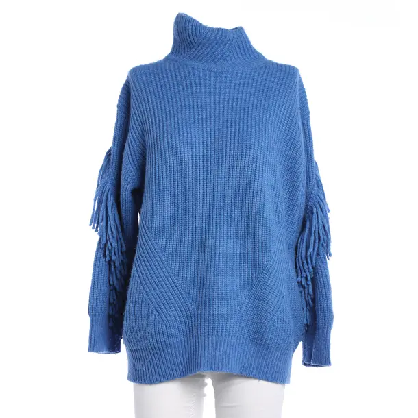 Pullover in Blau, Baumwolle, Ermanno Scervino