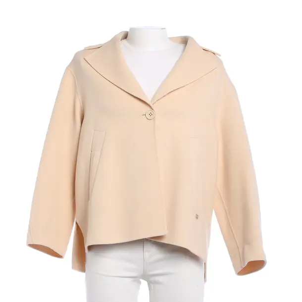 Übergangsjacke, in Beige, Wolle, Marc Cain