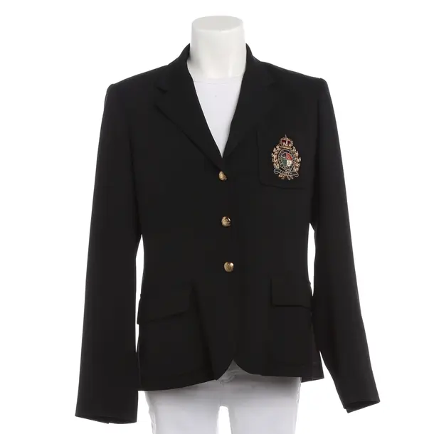 Blazer, in Schwarz, Wolle, Lauren Ralph Lauren