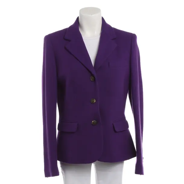 Blazer in Purple, Wool, Lauren Ralph Lauren