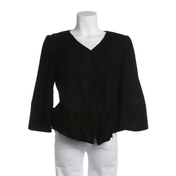 Giacca in pelle, in Nero, Pelle, Drykorn